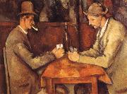 Paul Cezanne Card players oil painting artist